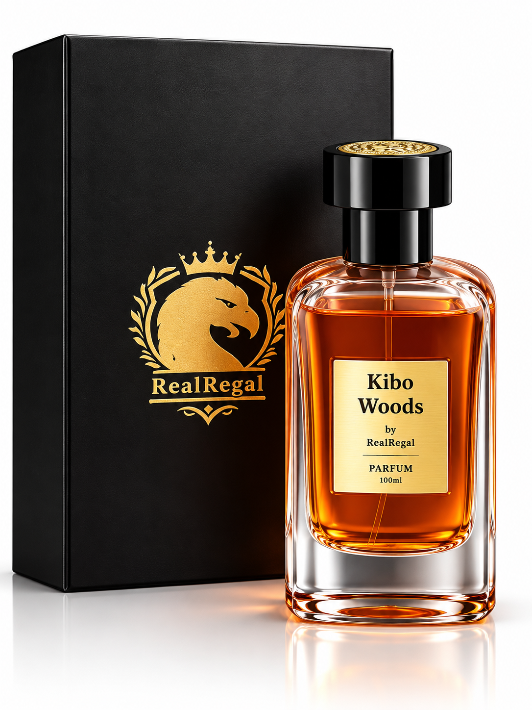 Kibo Wood — 16-Hour Oud Frankincense Parfum for men | Free US Shipping | RealRegal